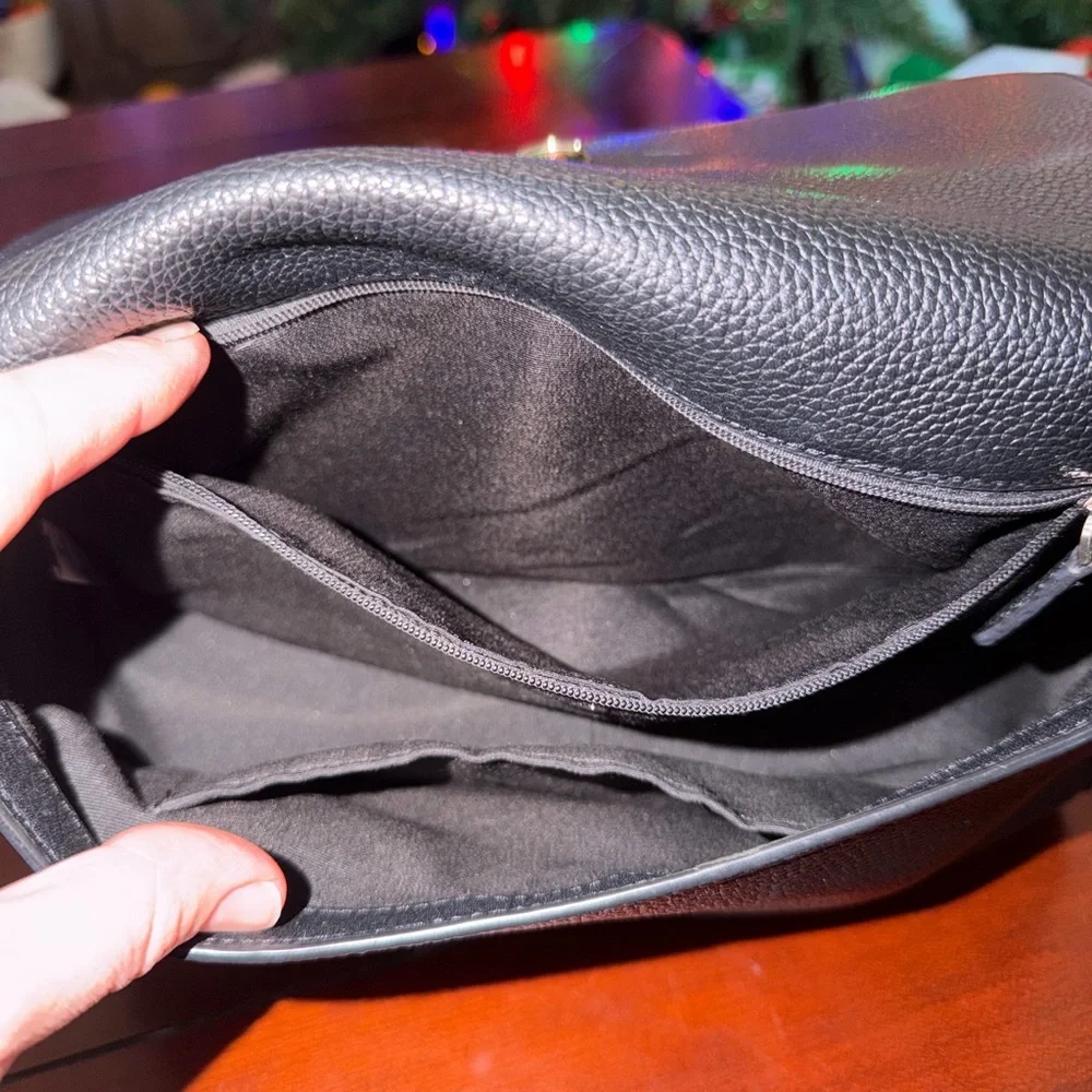 Kate Spade Black Pebbled Crossbody Bag - Picture 6 of 8